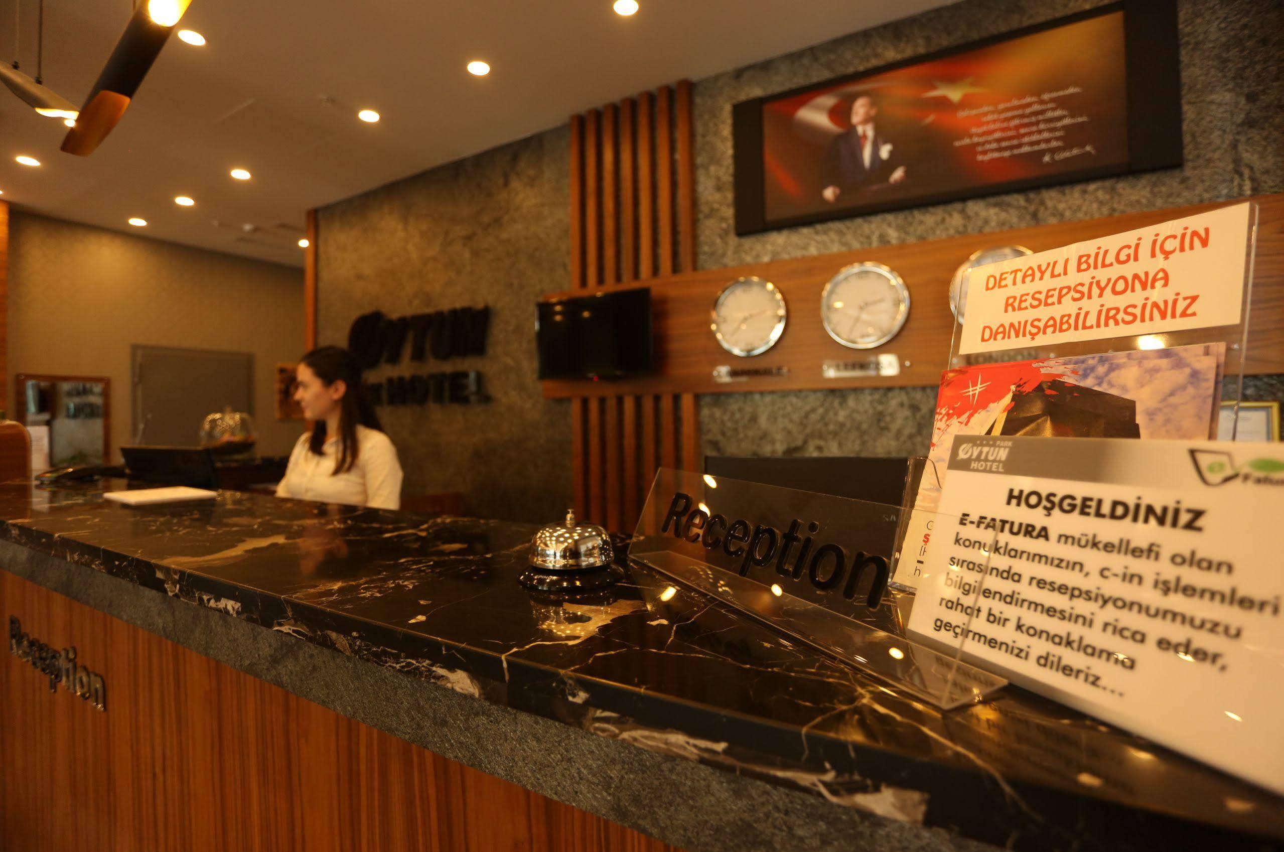 Oytun Park Hotel Canakkale Exterior foto